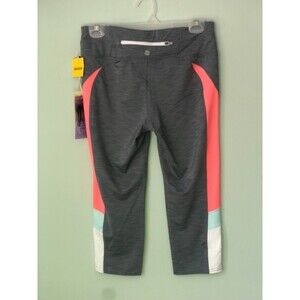 TANGERINE Women’s Size Medium M Yoga Running Capri Cropped Athletic Leggings